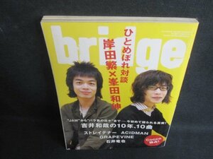 bridge 2007.5 ひとめぼれ対談岸田繁×峯田和信　シミ日焼け強/UAC