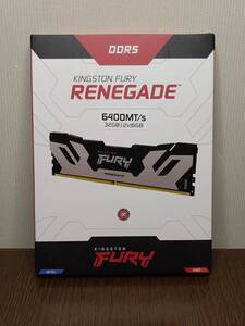 ☆ Kingston (キングストン) FURY Renegade XMP 32GB (2x16GB) 5400MT/s DDR5 CL32 DIMM デスクトップゲーム用メモリ