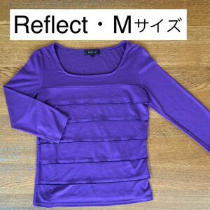 Reflect・Mサイズ・9サイズ 紫 7分袖
