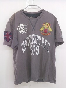 ◇ Canterbury of New Zealand 半袖 Tシャツ カットソー サイズM ブラウン系 レディース