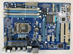 【中古パーツ】BIOS確認のみ、GIGABYTE GA-P67A-UD3-B3 マザーボード ＩＯパネル LGA1155 ■MB4071