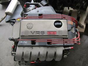 VW ヴェント VR6　1HAAA エンジン AAA 021100031EX　送料【パレットS】【同梱不可】
