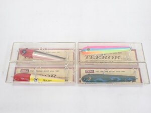 【未開封品】 ZEAL ズイール TERROR 2002 5/8 oz Class ルアー 4個セット ∴ 6FB38-317