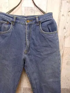 デニムパンツ Denim pants XL相当 インディゴブルー