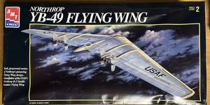 【新品・未組立】『NORTHPROP YB-49 FLYING WING』　アメリカ軍全翼機形式試作重爆撃機　AMT　1/72スケール　フライングウィング