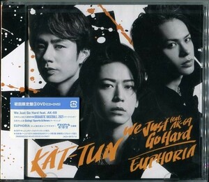 C8801 新品未開封 KAT-TUN / We Just Go Hard feat.AK-69 EUPHORIA [DVD付初回限定盤] 4582515771317