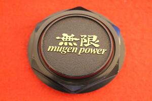 1枚 無限 CF-48 MUGEN 社外 中古 ホイール センタープレート センターカバー エンブレム オーナメント cap