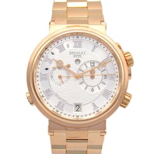 ブレゲ マリーン アラーム ミュージカル ブランドオフ Breguet K18PG（ピンクゴールド） 腕時計 750PG 中古 メ