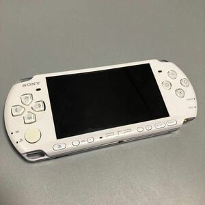 ジャンク SONY PSP-3000 ホワイト PSP本体 ソニー