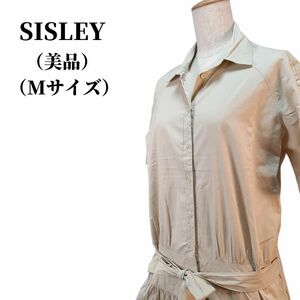 SISLEY シスレー シャツワンピース 春夏コーデ 匿名配送