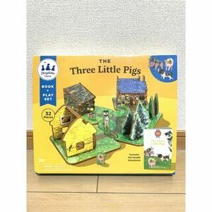 ストーリータイムトイズ　The Three Little Pigs 3匹のこぶた　知育　絵本　玩具　学習