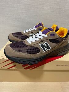 新品 ニューバランス U993MU ブラウン マッシュルーム 26.5cm New Balance USA/991V2/992/990V6/2002/1906/ブラック/ネイビー/グレー