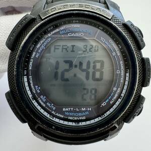 ★1円スタート★CASIO カシオ G-SHOCK Gショック PROTREK プロトレック メンズ 腕時計 PRW-2000Y 電波ソーラー 稼働 ジャンク 中古品