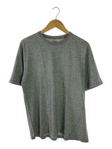 AURALEE◆LUSTER PLAITING TEE/4/コットン/GRY/A00ST02GT