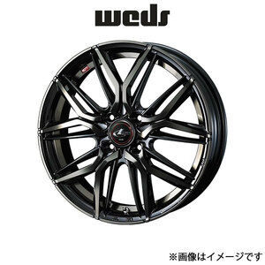 ウェッズ レオニス LM アルミホイール 4本 シャトル GK8/GK9/GP7/GP8 17インチ パールブラックミラーカット 0040802 WEDS LEONIS