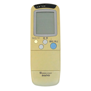 【中古】【ゆうパケット対応】SANYO製 エアコンリモコン RCS-AVR5A [管理:1150029404]