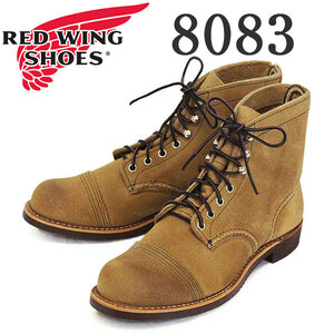 REDWING (レッドウィング) 8083 Iron Ranger アイアンレンジャー ホーソーンミュールスキナーラフアウト US9.5D-約27.5cm