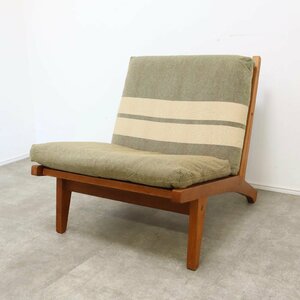 限定価格～7/7◆GE370 ヴィンテージ Hans J.Wegner イージーチェア 1人掛けソファ GETAMA チーク材 北欧 デンマーク No.2【09D2309040】