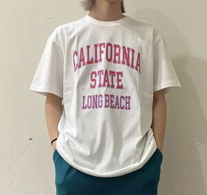 MO/California State College Logo Tee 5001-01 ホワイト XLサイズ