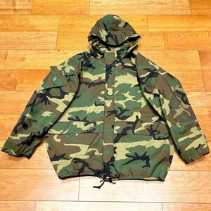 XL デッドストック 1997年製 U.S.ARMY GORE-TEX マウンテンパーカー 米軍実物 ECWCS ゴアテックス ウッドランドカモ ビンテージ 90s 迷彩