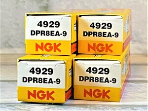 NGK DPR8EA-9 (4929) 4個セット 新品 送料込 カワサキ バイユー400 (四輪バギー) 適合