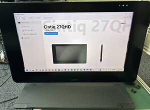 Wacom ワコム 液晶ペンタブレット 27型 DTK-2700 エルゴスタンド付き