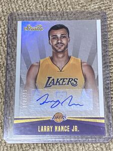 Panini NBA STUDIO 2016-17 LARRY NANCE JR 直筆サインカード autograph 299シリ