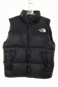 ザノースフェイス THE NORTH FACE NUPTSE VEST BLACK XL ND92232 ヌプシ ダウン ベスト ブラック 黒 【ブランド古着ベクトル】250105 メン