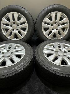 215/60R16 BRIDGESTONE/VRX3 22年製 ホンダ 純正 OP モデューロ 16インチ 7J ＋55 114.3 5H スタッドレス 4本 ヴェゼル (南6-E411)