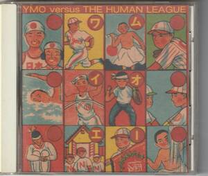 ★テクノ●1993年リリース YMO-REMIX【YMO versus THE HUMAN LEAGUE】★君に胸キュン他,マーク・ギャンブルのREMIX曲も収録