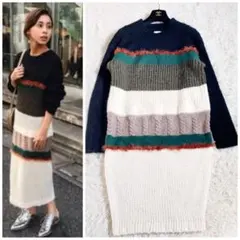 【美品】Ameri Vintage VARIOUS COLORKNIT