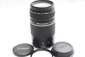 CANON ZOOM LENS EF 75-300mm 1:4-5.6 USM　Ⅲ　（良品）07-29-39