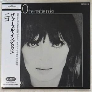 紙ジャケット仕様！国内盤1CD！NICO / ニコ / THE MARBLE INDEX / ザ・マーブル・インデックス