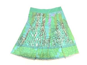 vivienne tam ヴィヴィアン　タム　スカート　skirt 緑　グリーン　メッシュ　ネット