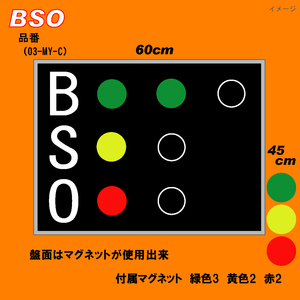 BSOカウントボード　自立式