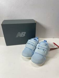 ★未使用 New balance IO123HDS ニューバランス ファーストシューズ 12㎝ 子供 キッズ 赤ちゃん ベビー 靴 スニーカー 水色 ブルー Ni106