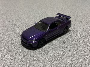 タルガ 日産 スカイライン GT-R R34 パープル タッカー　箱無し