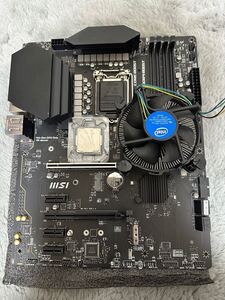 ASRock Z590-S01 LGA1200 マザーボード動作品 ＋ インテル CPU G6605 動作品　全て動作確認済み　①