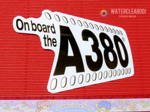 ◇◆31003-HS◆◇[STICKER＊AIRCRAFT] AIRBUS*Ａ３８０