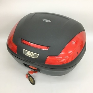 GIVI E470 SIMPLY 3 リアボックス トップケース 容量47L モノロック オートバイ ツーリング バイカー ブラック ジビ バイク用品 N19297●