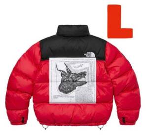 即発送 国内正規 24FW Supreme The North Face Nuptse Jacket Red L シュプリーム ノース フェイス ヌプシ ジャケット ダウン 赤 メンズ