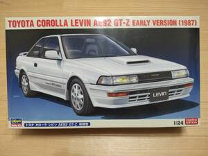 ハセガワ 1/24 トヨタ カローラ レビン AE92 GT-Z 前期型 EARLY VERSION 1987