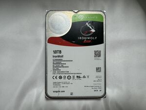 動作確認済み Seagate IRONWOLF ST10000VN004 10TB HDD 3.5インチ 使用時間:20611H SATA NAS