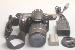 実用美品 ニコン Nikon D80 タムロン AF XR DiⅡ 18-200ｍｍＦ3.5-6.3 付属品多