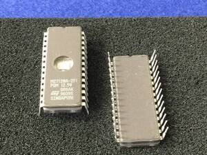 M27128A-2F1 【即決即送】ST マイクロ 16Kx8 紫外線消去 EPROM [393TpK/299516]　ST Micro UV Erasable EPROM 2個セット