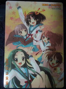 涼宮ハルヒシリーズ 鶴屋さん＆ちゅるやさん リバーシブル 下敷き / コンプエース2009年4月号付録