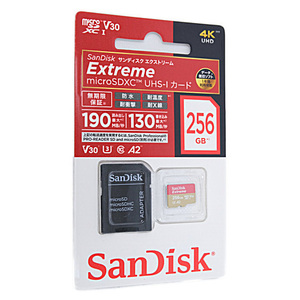 SanDisk microSDXCメモリーカード SDSQXAV-256G-JN3MD 256GB [管理:1000022265]