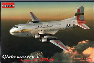 送料無料　1/144　Roden ローデン #306 Douglas C-124A Globemaster Ⅱ　ダグラス　C-124A グローブマスターⅡ 