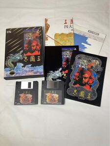 三国志 PC-9801シリーズ 35 2DD ジャンク KOEI PCゲーム歴史 商品説明必読