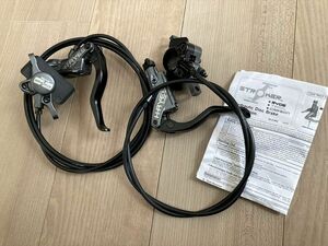 ★1セットのみ 未使用 HAYES ヘイズ ディスクブレーキ STROKER RYDE 前後セット ブリード済み フリップフラップ(左右同デザイン）即決